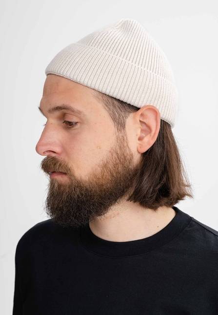 Melawear Unisex Kurze Rippstrick Mütze RAFI 2025