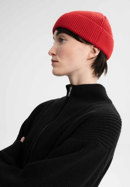 Melawear Unisex Kurze Rippstrick Mütze RAFI Online