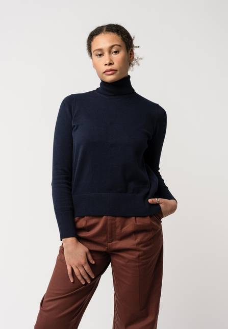 Melawear Feinstrick Rollkragenpullover MAYURA