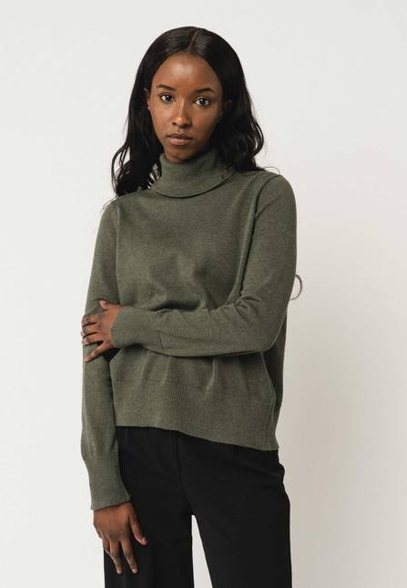 Melawear Feinstrick Rollkragenpullover MAYURA