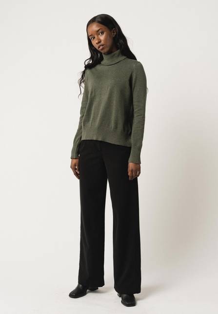 Melawear Feinstrick Rollkragenpullover MAYURA im Angebot