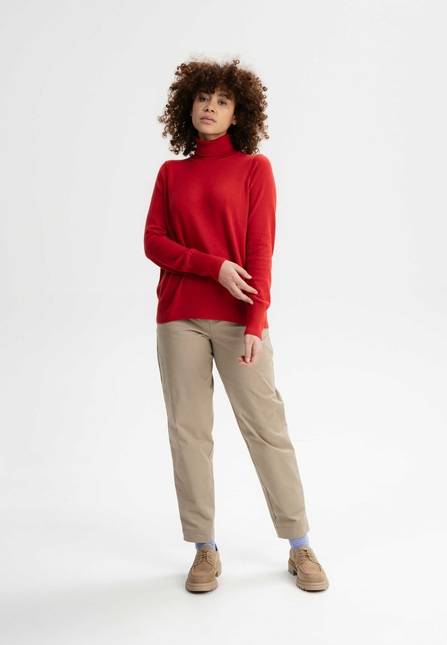 Melawear Feinstrick Rollkragenpullover MAYURA Schlussverkauf