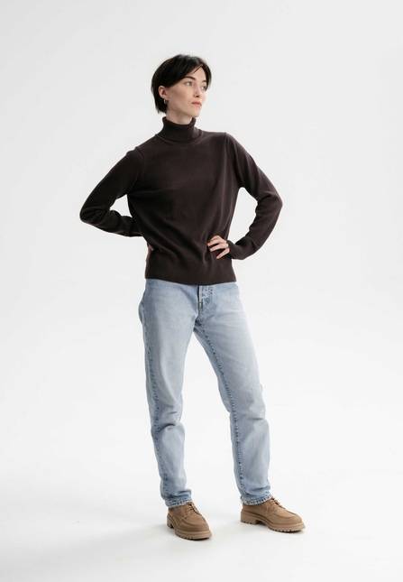 Melawear Feinstrick Rollkragenpullover MAYURA Fabrikverkauf