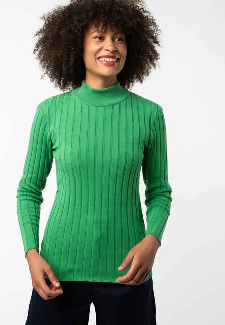 Melawear Damen Strickpullover mit Mockneck AMBA Rabatt