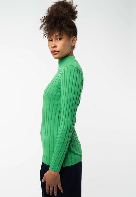 Melawear Damen Strickpullover mit Mockneck AMBA Rabatt