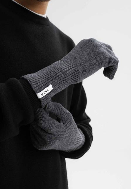 Melawear Strick Handschuhe RISHI VIP-Rabatte