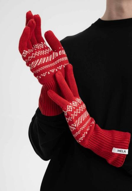 Melawear Strick Handschuhe RISHI Kostenlose Rückgabe