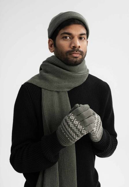 Melawear Strick Handschuhe RISHI Neueste Stile