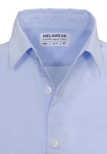 Melawear Herren Hemd Basic Kostenloser Versand international
