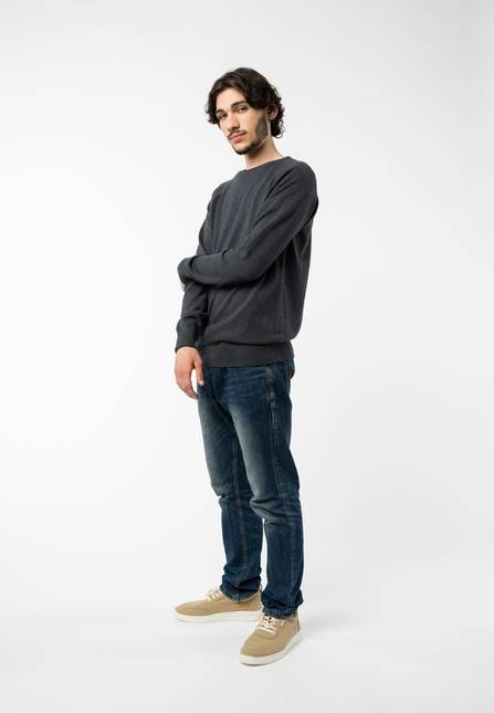 Melawear Strickpullover Basic Fabrikverkauf