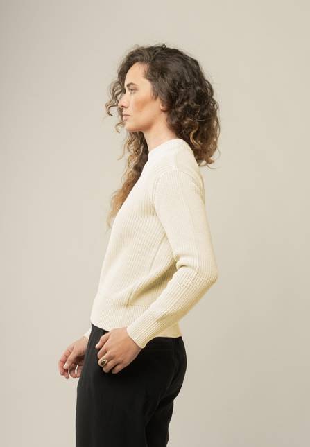 Melawear Rippstrick Pullover MANIKA Preisnachlass