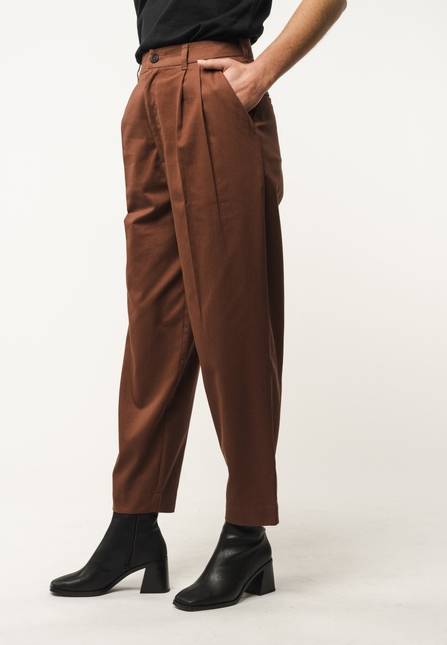 Melawear Hose mit hohem Bund und Bundfalten NEHA Zeitlich begrenztes Angebot