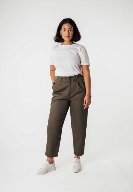 Melawear Hose mit hohem Bund und Bundfalten NEHA Blitzangebot