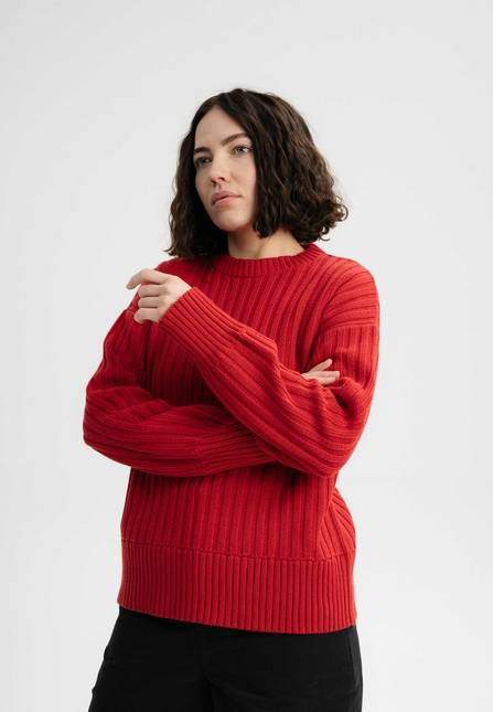 Melawear Strukturierter Strickpullover ISHANI Große Rabatte