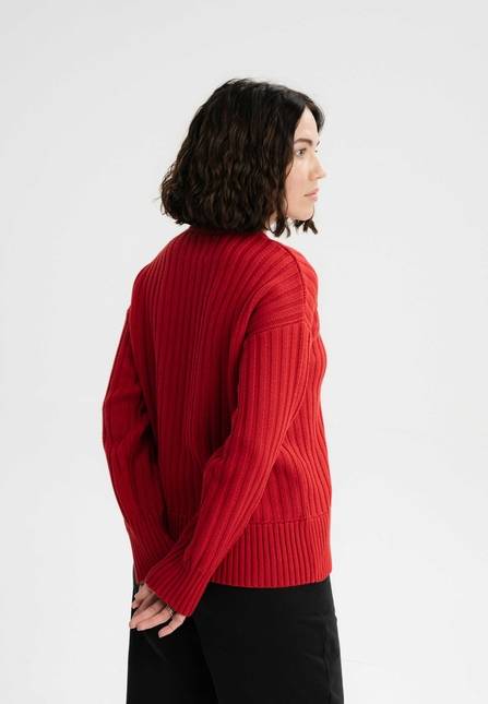 Melawear Strukturierter Strickpullover ISHANI Große Rabatte