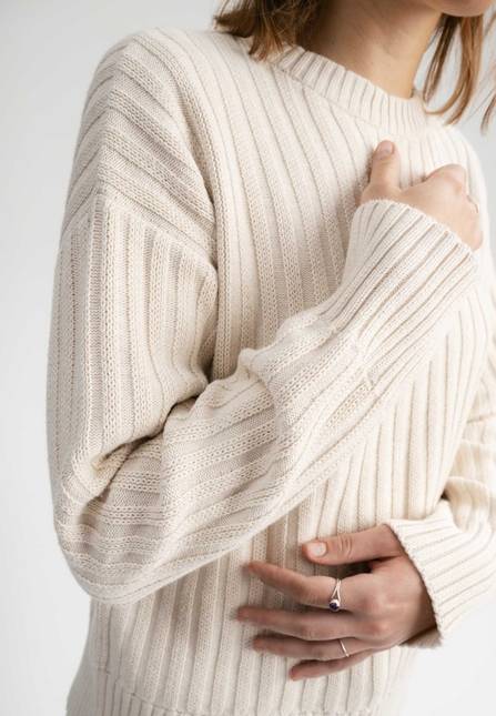 Melawear Strukturierter Strickpullover ISHANI Neuheiten