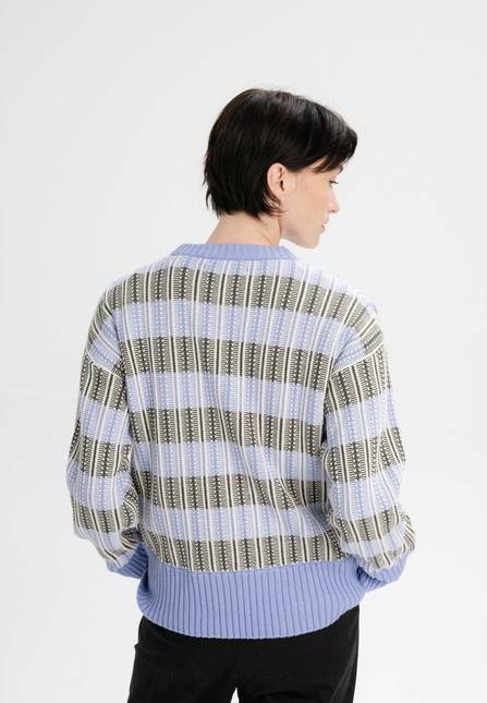 Melawear Strukturierter Strickpullover ISHANI Saisonale Angebote