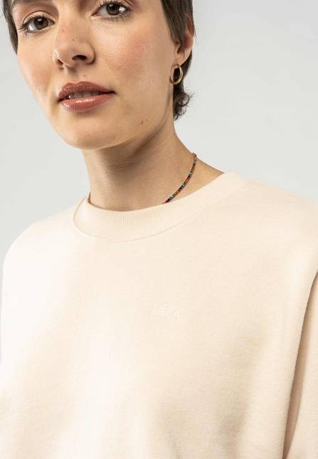 Melawear French Terry Cropped T-Shirt DEEPALI Räumungsverkauf