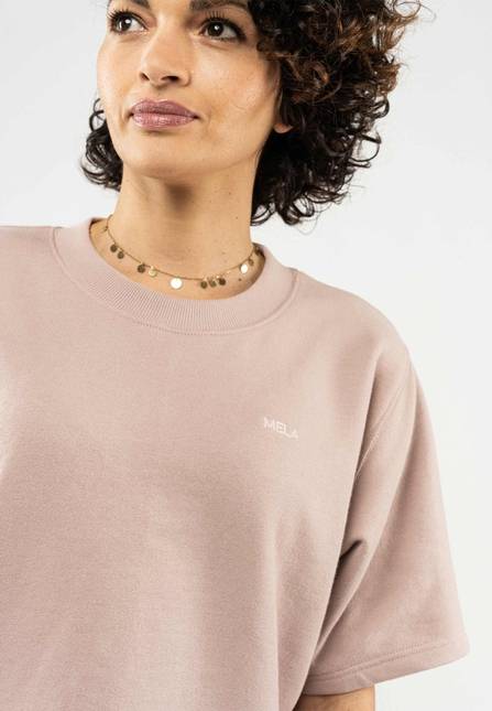 Melawear French Terry Cropped T-Shirt DEEPALI Kauf eins, bekomm eins gratis