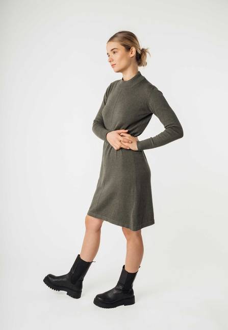 Melawear Basic Feinstrick Kleid HARLEEN Nur für heute