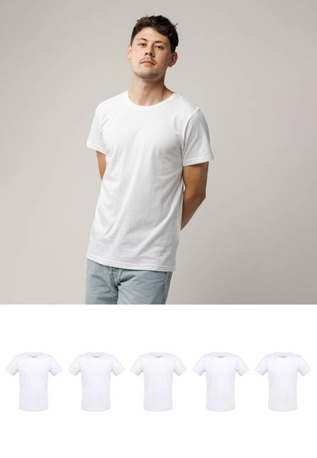 Melawear T-Shirt 5 Pack Herren