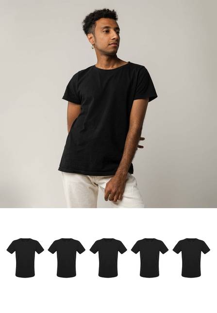 Melawear T-Shirt 5 Pack Herren