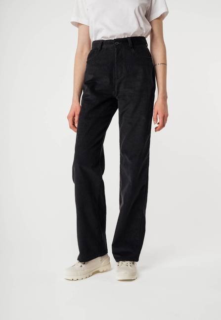 Melawear Cord Hose mit hohem Bund und weitem Bein OORJA