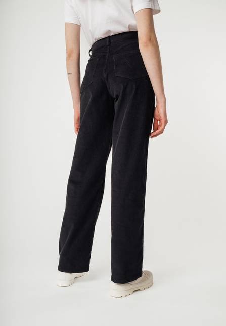 Melawear Cord Hose mit hohem Bund und weitem Bein OORJA Limitierter Zeitrabatt