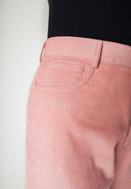 Melawear Cord Hose mit hohem Bund und weitem Bein OORJA Fabrik Onlineshop