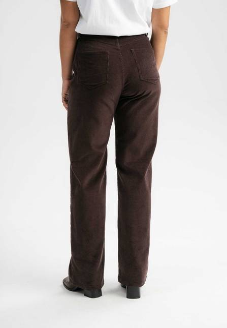 Melawear Cord Hose mit hohem Bund und weitem Bein OORJA Sonderangebot