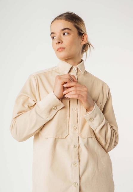 Melawear Cord Overshirt JIYA Flash Sale