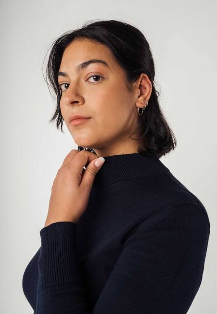 Melawear Damen Feinstrick-Pullover SADA Saisonschlussverkauf