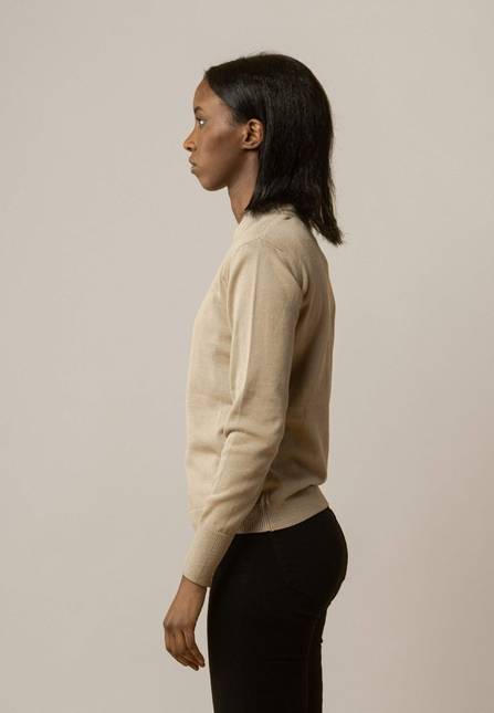 Melawear Damen Feinstrick-Pullover SADA Cyber Monday
