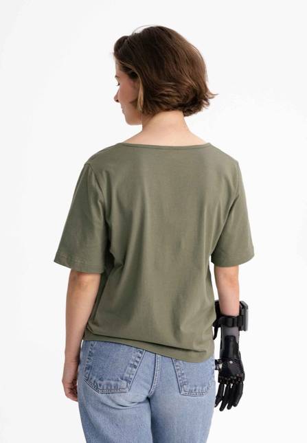 Melawear Damen V-Neck T-Shirt LALI Top Angebot
