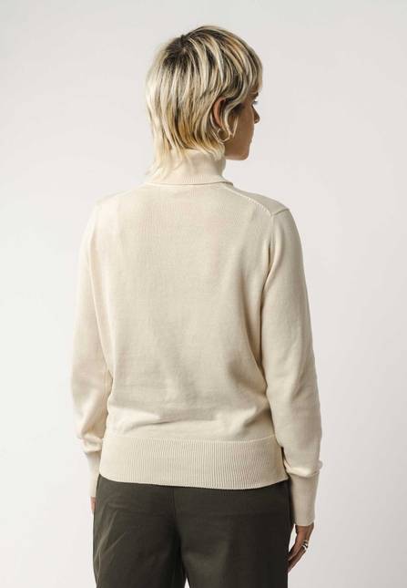 Melawear Feinstrick Rollkragenpullover MAYURA Neueste Mode