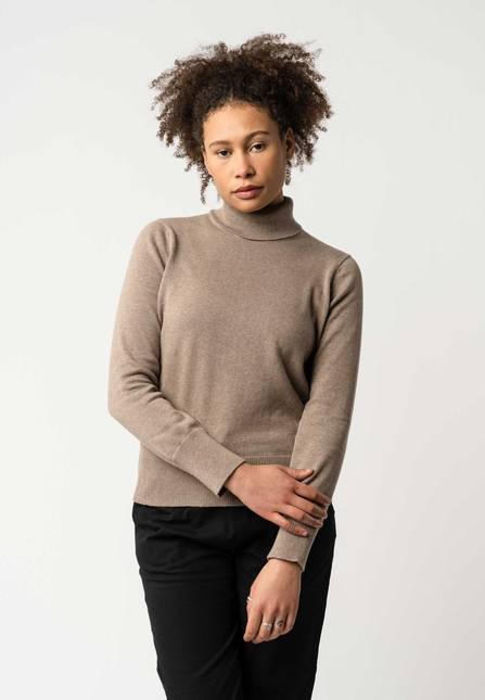 Melawear Feinstrick Rollkragenpullover MAYURA