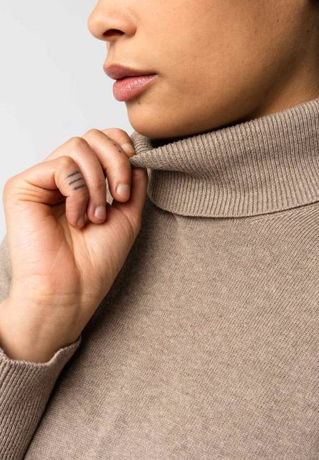 Melawear Feinstrick Rollkragenpullover MAYURA Online Outlet