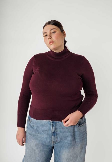 Melawear Feinstrick Rollkragenpullover MAYURA