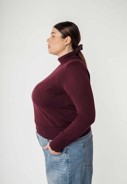 Melawear Feinstrick Rollkragenpullover MAYURA Zeitlich begrenztes Angebot