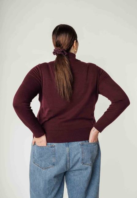 Melawear Feinstrick Rollkragenpullover MAYURA Zeitlich begrenztes Angebot