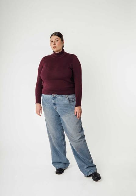 Melawear Feinstrick Rollkragenpullover MAYURA Zeitlich begrenztes Angebot