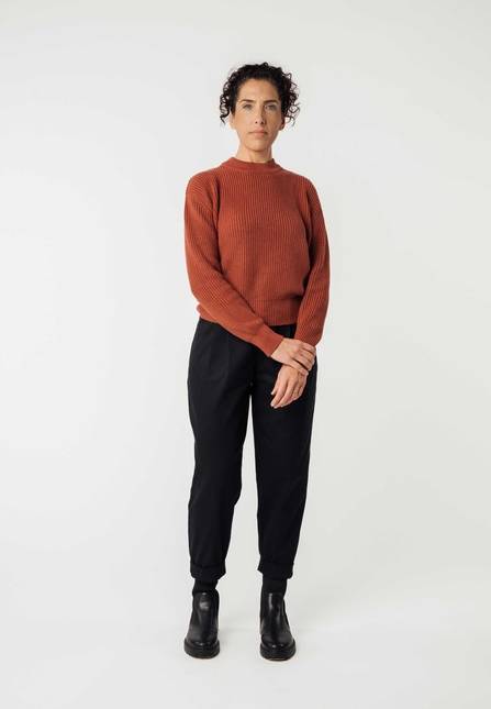 Melawear Rippstrick Pullover MANIKA Neuheiten
