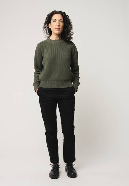 Melawear Rippstrick Pullover MANIKA Saisonale Angebote