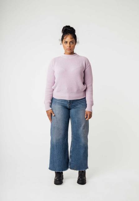 Melawear Rippstrick Pullover MANIKA Tiefpreis
