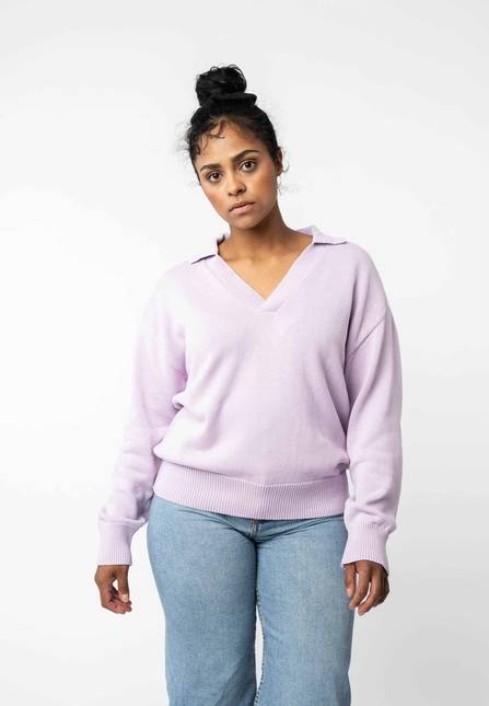 Melawear V-Neck Strickpullover VEDA Vierteljährliche Förderung