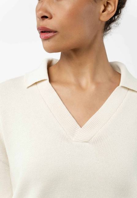 Melawear V-Neck Strickpullover VEDA Bis zu 55% Rabatt