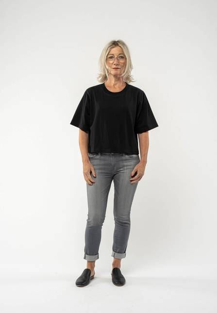 Melawear Cropped T-Shirt JANDRA 50% Rabatt für begrenzte Zeit