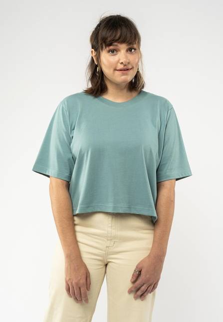 Melawear Cropped T-Shirt JANDRA Rabatte dieses Monats
