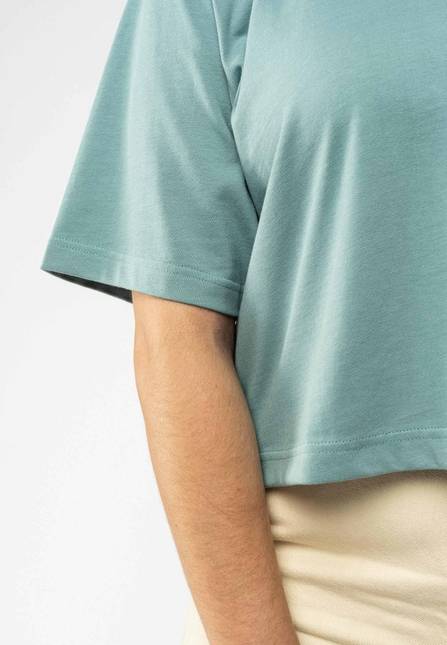 Melawear Cropped T-Shirt JANDRA Rabatte dieses Monats