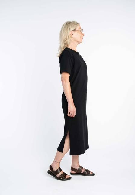 Melawear Langes Jersey Kleid LATIKA Verkauf